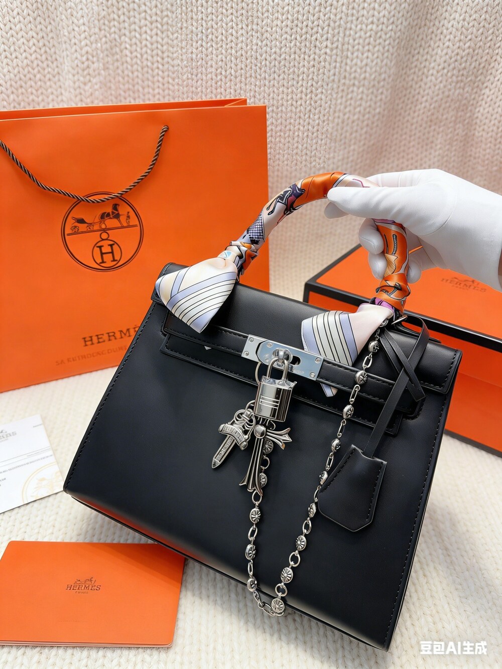 Hermès Mini Kelly II in Epsom Leather